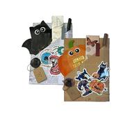 Halloween Witch Blind Dates with a Book, Horror Halloweens Blinds Date with a Books, Mystery Book Blind Box Gift Set, Ghostly Blinds Dates Books Box Gift Set for Halloweens (2Pcs-Bats Pumpkins)