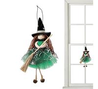 Halloween Witch Doll Hanging Decor Angel Room Door Window Ornament