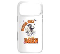 Halloween Witch Horse Funny Witch Way to The Barn Farm Coque pour iPhone 17 Pro Max
