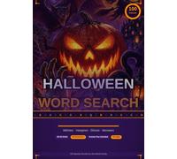 Halloween Word Search: 100 Spooky Puzzles for Adults & Teens - Witches, Vampires, Ghosts, Monsters & More