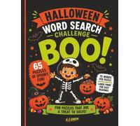 Halloween Word Search Challenge: Large Print Word Search Puzzles Filled with Classic Halloween Fun and Family-Friendly Adventures