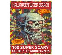 HALLOWEEN WORD SEARCH: Halloween Adult Word Search Puzzles | Large Print | A Frightfully Relaxing Collection of Gothic, Rare and Folklore-Style word ... for Halloween parties, or screen-free fun.