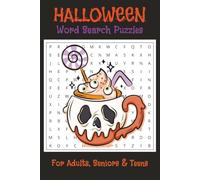Halloween Word Search Puzzle Book: Easy To Read Halloween themed puzzles | 6X9 inches, 110 pages | 50+ Puzzles…Gift for Vacations, Holidays