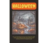 Halloween Word Search Puzzle Book: Word Searches with Easy to Read Print about All Hallows Eve, Spooky, Costumes, and More | 6x9 inches, 140 Pages | ... Gift for Vacations, Holidays, and Free Time