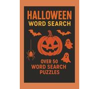 HALLOWEEN Word Search Puzzle Book: Word Searches with Easy to Read Print about All Hollows' Eve, Spooky Night fun, Trick or Treats and More | 6x9 ... for Vacations, Holidays and Leisure times