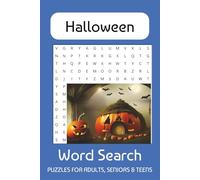 Halloween Word Search Puzzle Book: Word Searches with Easy to Read Print about Halloween, Haunting and Wicked | 6x9 inches, 110 pages | 50+ Puzzles...Gift for Vacations, Holidays and Free Times