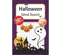 Halloween Word Search Puzzle Book: Word Searches with Easy-to-Read Print about Halloween, Witches, Night and More | 6x9 inches, 110 pages | 50+ Puzzles ... Gift for Vacation, Holidays and Free Times.