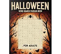 Halloween Word Search Puzzles Book For Adults: Spooky and Challenging Halloween Word Searches with Large Print for Adults and Seniors, Perfect for Party or Quiet Time.
