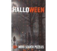 Halloween Word Search: Word Searches With Easy to Read Print about Halloween | 6x9 inches, 110 pages | 50+ Puzzles ... Gift for Vacations, Holidays and Free Times
