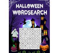 Halloween Wordsearch book 8.5 x 11 | Fun for all ages - seniors, adults or kids | Word puzzles: Word games for Halloween lovers