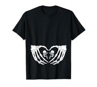 Halloween XRay Grossesse Attendant des Jumeaux Bébés T-Shirt