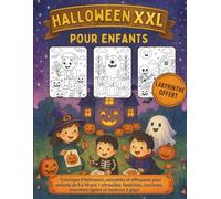 Halloween XXL pour enfants - Coloriages d’Halloween adorables et effrayants pour enfants de 5 à 10 ans :: Grand livre de coloriage d’Halloween pour ... Sorcières, Monstres rigolos et Bonbons à gogo
