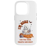 Halloween Yarn Crochet Spooky Cute Ghost Here for The Yarn Coque pour iPhone 14 Pro