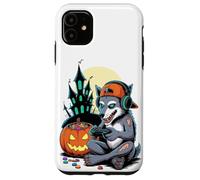 Halloween Zombie Loup Gamer Château Hanté Vidéo Gaming Coque pour iPhone 11