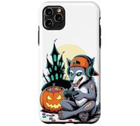 Halloween Zombie Loup Gamer Château Hanté Vidéo Gaming Coque pour iPhone 11 Pro Max