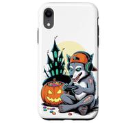 Halloween Zombie Loup Gamer Château Hanté Vidéo Gaming Coque pour iPhone XR