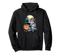 Halloween Zombie Loup Gamer Château Hanté Vidéo Gaming Sweat à Capuche