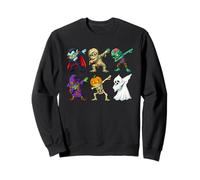 Halloween Zombie Mummy Vampire Dabbing Spooky Skeleton Dabs Sweatshirt