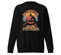 Halloweentown EST 1998 Sweat-shirt humoristique et effrayant pour adulte Unisexe, Noir , XL