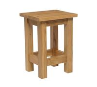 Hallowood Furniture WAV-COF370 Waverly Petite Basse d'appoint Finition chêne Clair | en Bois Massif Fin pour Occasionnel/Lampe/extrémité/Console/Table de Chevet, Marron