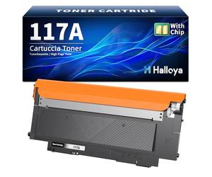 Halloya 117A Compatible pour HP 117A W2070A W2071A W2072A W2073A