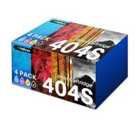 Halloya 404S CLT-404S CLT-P404C Toner Compatible pour Samsung C480W (4 Pack)