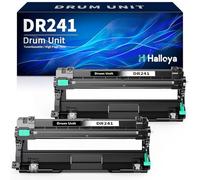 Halloya DR-241 DR241 DR241CL DR-241CL Tambour Noir Compatible avec Brother DR241 Unité de Batterie pour MFC-L3750CDW L3770CDW L3710CW DCP-L3550CDW L3510CDW HL-L3210CW L3230CDW