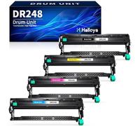 Halloya DR248 DR-248CL Tambour Compatible pour Brother DR248CL DR 248CL DR248 Tambour pour Brother DCP-L3560CDW MFC-L8390CDW DCP-L3560CDW L3520CDW MFC-L3760CDW L3740CDWE L3740CDW, 4 Pack