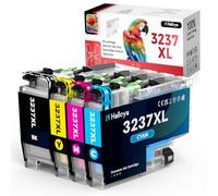 Halloya LC3237XL LC3237 Cartouches d'encre Compatible pour Brother LC3237 XL LC 3237 Multipack pour Brother MFC-J5945DW MFC-J6945DW MFC-J6947DW HL-J6000DW HL-J6100DW (4 Pack)