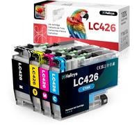 Halloya LC426 Cartouches d'encre pour Brother LC426 LC-426 LC426VAL Compatible pour Brother MFC-J4335DW MFC-J4340DW MFC-J4535DW MFC-J4540DW (4 Pack)