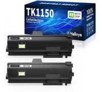 Halloya TK1150 Toner compatible avec Kyocera TK1150 TK-1150 pour Kyocera Ecosys P2235dn P2235dw M2135 M2635 M2735dw 3 000 pages par cartouche (2 noirs)
