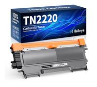 Halloya TN2220 Compatible Cartouche de Toner Remplacement pour Brother TN2220 TN2010 pour MFC-7360N DCP-7055 HL-2130 MFC-7460DN HL-2240 HL-2240D HL-2250DN FAX-2840 FAX-2940 (1 Noir)