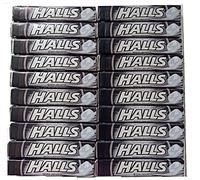 Halls Garden Buildings – Bonbons d'action – Menthol extra forts – 33,5 g x 20 unités
