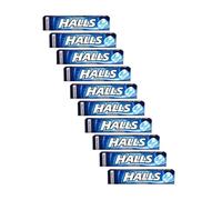 Halls | Bonbons rafraîchissants sans sucre | Bonbons mentholés à l'eucalyptus Halls Original - 10 pièces (320 Gr)