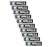 Halls | Bonbons Rafraîchissants Sans Sucre | Halls Extra Forte Bonbons Menthol Eucalyptus - 10 Bâtons (320 Gr)