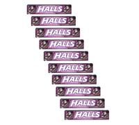 Halls | Bonbons Rafraîchissants Sans Sucre | Halls Réglisse Bonbons Goût Réglisse - 10 Bâtons (320 Gr)