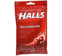 Halls Cough Drops Cherry -- 30 Drops