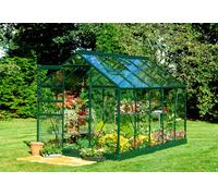 Halls Serre de Jardin en Aluminium et Verre Horticole Popular 106 (6,2 m²) - SO0201