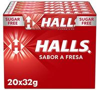 Halls Vita C Fraise Sans Sucre 20 u