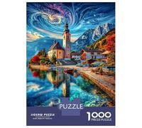 Hallstatt (Autriche) Puzzle 1000 Pièces Difficile-Jeu De Réflexion pour Adultes Et Enfants (14+),Jeu De Défi Intellectuel 70x50cm/1000pcs