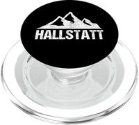 Hallstatt Autriche Souvenir de Voyage Motif Montagne autrichienne PopSockets PopGrip pour MagSafe