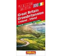 Hallwag Strassenkarte Grossbritannien, Irland 1:650.000