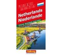 Hallwag Strassenkarte Niederlande 1:200.000