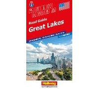 Hallwag Strassenkarte Usa, Great Lakes 1:1 Mio.