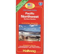 Hallwag Usa Road Guide 01. Pacific Northwest 1 : 1 200 000