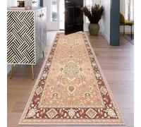 Hallway Runner Rug Non-Slip Long Kitchen Runner 110 x 500 cm Washable Carpet Runners for Hallway Kitchen Hall Narrow Rug Door Mat Floor Mat Area Rugs Runner for Entryway Living Room Bedroom Laundry