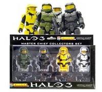 Halo 3 série 2 pack 4 figurines Master Chief Kubricks 6 cm G