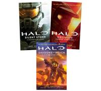 Halo: A Master Chief Story Series 3-Book Collection Set - Official Halo Universe Novels Featuring Master Chief - Silent Storm, Oblivion, Shadows of Reach