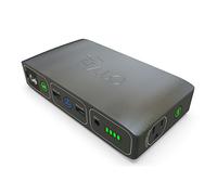 HALO Bolt 58830 ACDC Démarreur de batterie portable de voiture | Banque d'alimentation USB 58,8 Wh avec prise CA, projecteur d'urgence et chargeur, sauts de voitures, SUV et camions, alimente les
