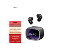 (Halo buds - breakthrough black) Edifier Halo Buds Semi-in-ear Bluetooth Headphones Long Battery Life Noise Cancelling Comfort Fit Black